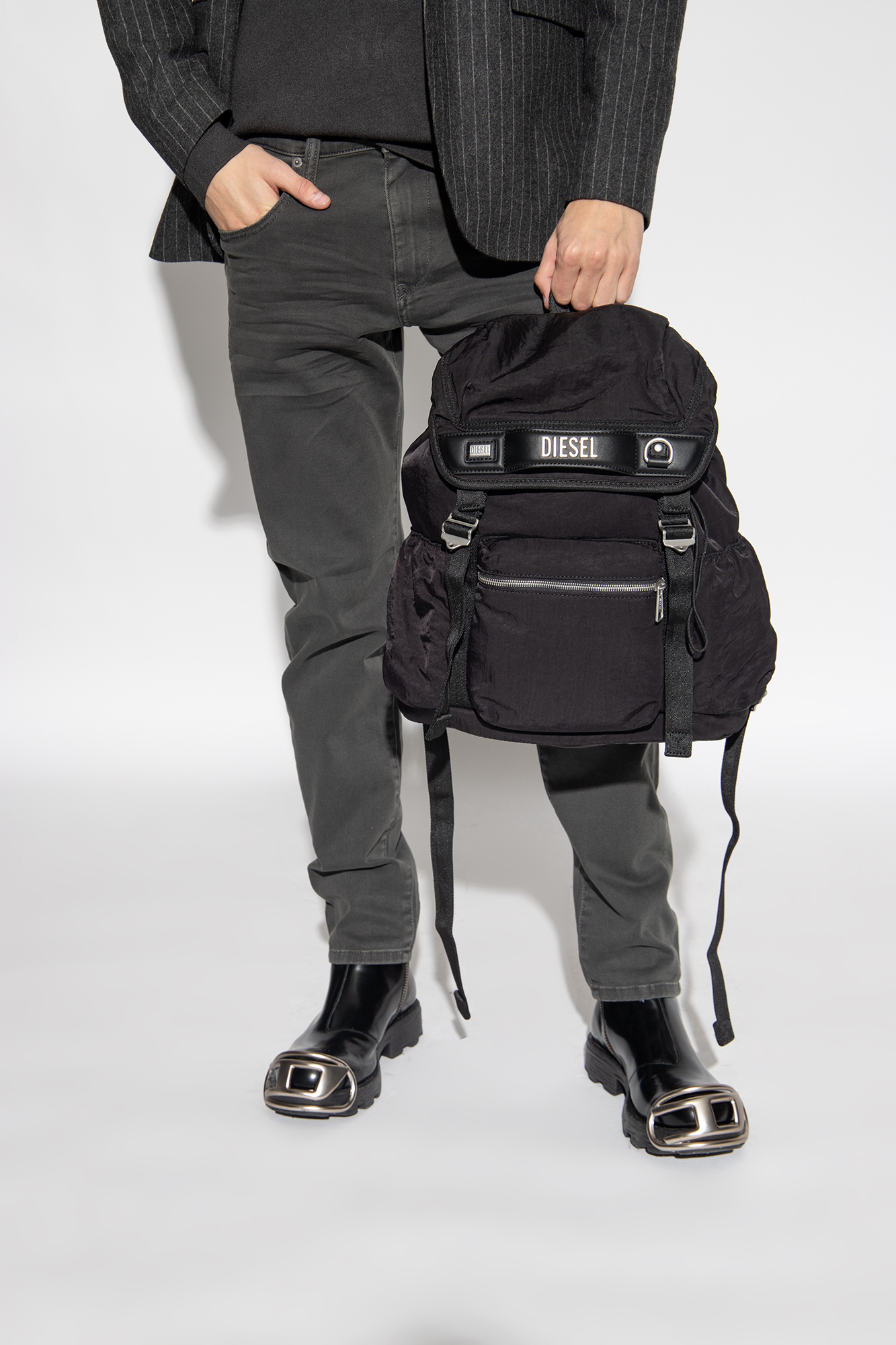 Diesel 'LOGOS' backpack | Men's Bags | Vitkac